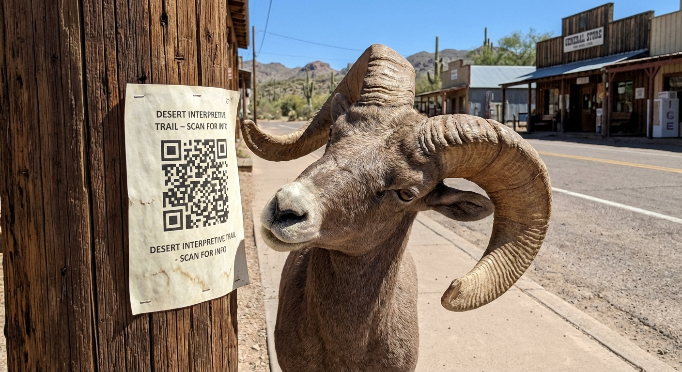 QR Code storyboard